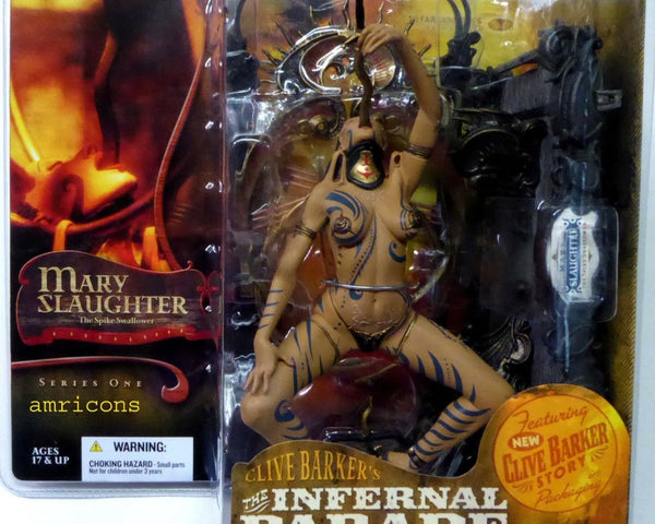 2004 McFarlane Toys Clive Barkers Infernal Parade Mary Slaughter Action Figure