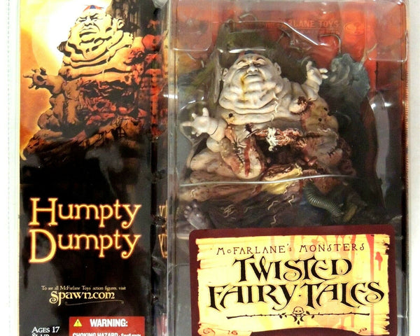 2005 McFarlane Toys Twisted Fairy Tales Humpty Dumpty Action Figure