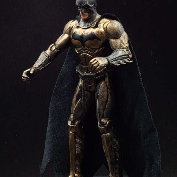 2005 DC Comics Batman Begins Batman Gold Suit - Action Figure - Loose