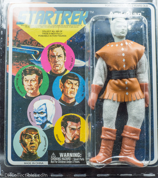2007 Diamond Select Star Trek Andorian Mego Style Action Figure