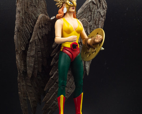 2007 Justice League Alex Ross Series 6 Hawkgirl - Action Figure