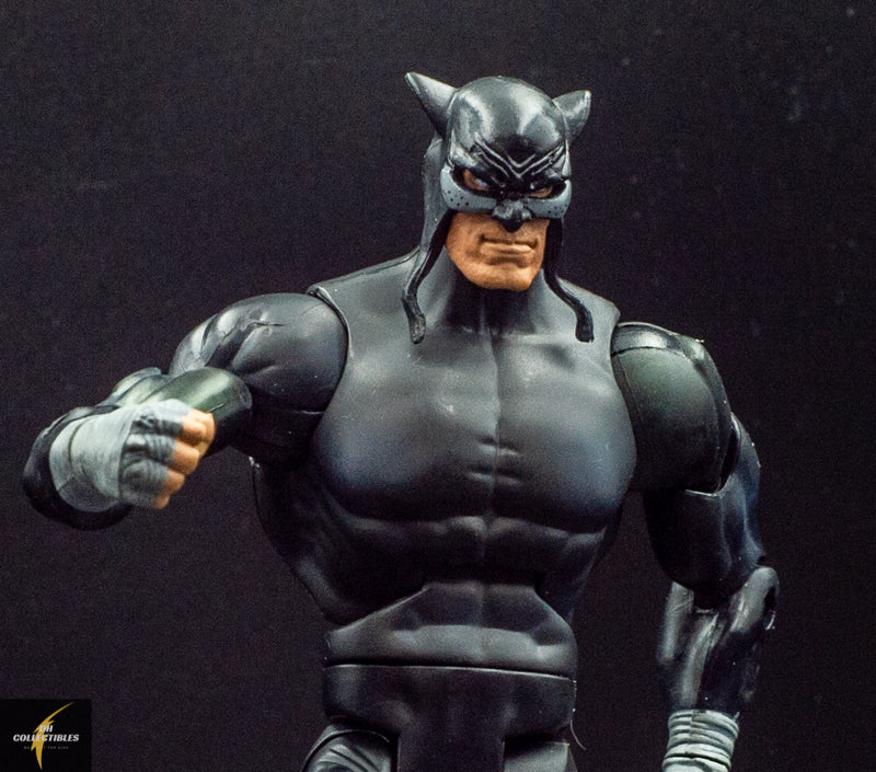 2009 DC Universe Classics Wave 9 Figure 1 Wildcat - Black Variant - Action Figure - Loose