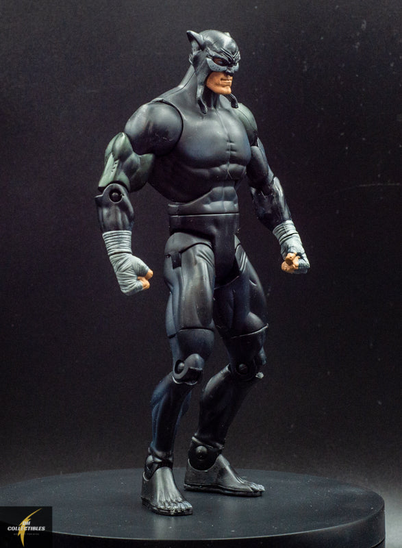 2009 DC Universe Classics Wave 9 Figure 1 Wildcat - Black Variant - Action Figure - Loose