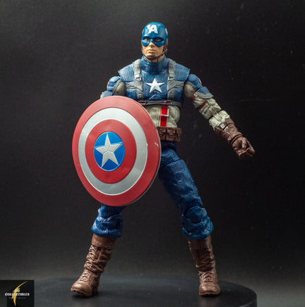 2011 Marvel Legends WW2 First Avenger Movie Series Captain America Action Figure - Loose