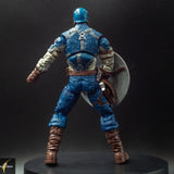 2011 Marvel Legends WW2 First Avenger Movie Series Captain America Action Figure - Loose