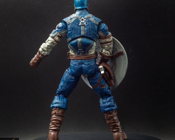 2011 Marvel Legends WW2 First Avenger Movie Series Captain America Action Figure - Loose