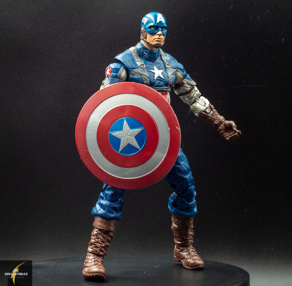 2011 Marvel Legends WW2 First Avenger Movie Series Captain America Action Figure - Loose
