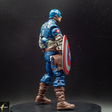 2011 Marvel Legends WW2 First Avenger Movie Series Captain America Action Figure - Loose
