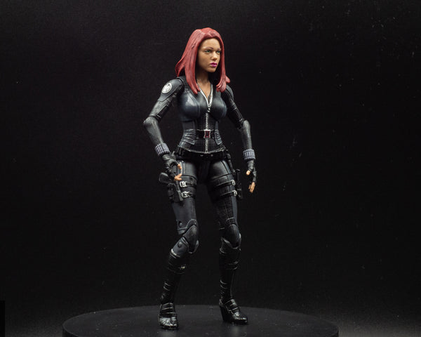 2013 Marvel Legends Captain America The Winter Soldier Black Widow - Action Figure