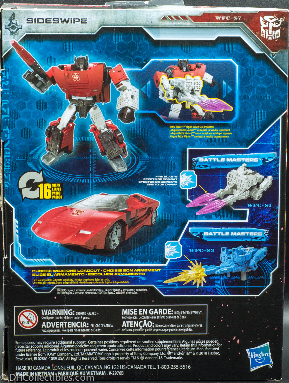 2018 Transformers Generations War for Cybertron Siege Deluxe Class Sideswipe - Action Figure