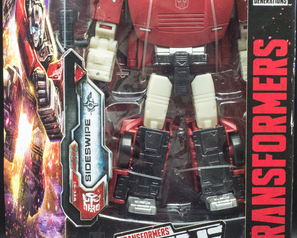 2018 Transformers Generations War for Cybertron Siege Deluxe Class Sideswipe - Action Figure