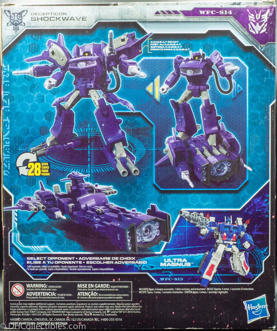 2018 Transformers Generations War for Cybertron Siege Leader Class Shockwave - Action Figure