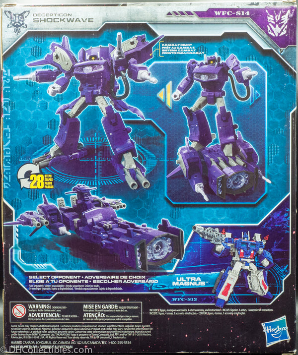 2018 Transformers Generations War for Cybertron Siege Leader Class Shockwave - Action Figure