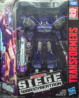 2018 Transformers Generations War for Cybertron Siege Leader Class Shockwave - Action Figure
