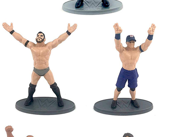 2019 Mattel WWE Collector 5 Pack Set Cena The Rock AJ Styles - Figurines