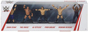 2019 Mattel WWE Collector 5 Pack Set Cena The Rock AJ Styles - Figurines