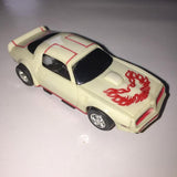 USED Tyco HO White w/ Red Firebird Trans Am Slot Car