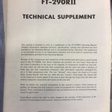 Yaesu FT-290RII Service Manual