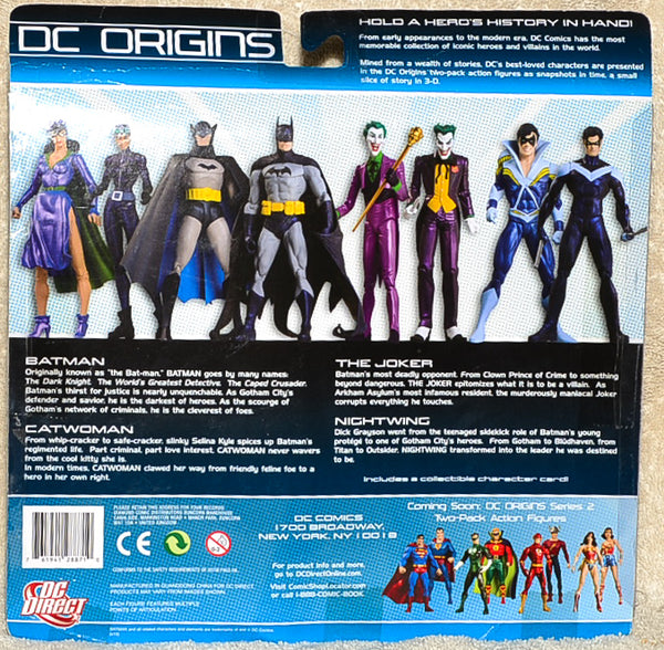 DC Direct DC Origins Batman Series 1 Action Figures