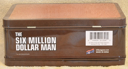 Six Million Dollar Man Dr. Rudy Wells with Tin Tote Lunchbox