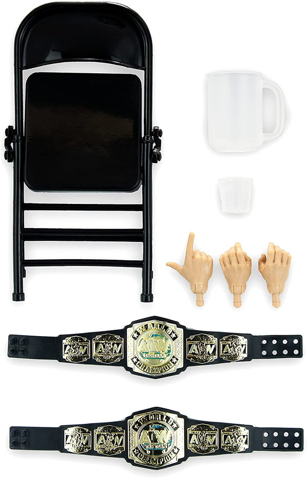 2021 All Elite Wrestling Unrivaled Adam Page / Kenny Omega Action Figure Set