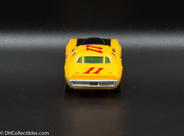 USED A/FX HO Yellow w/ Black # 11 Road Runner Slot Car
