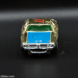 USED A/FX HO Gold w/ Blue # 11 Road Runner G-Plus Slot Car