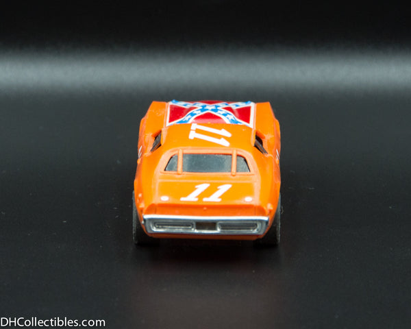 USED A/FX HO Orange w/ Rebel Flag # 11 Road Runner Slot Car