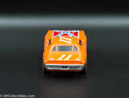USED A/FX HO Orange w/ Rebel Flag # 11 Road Runner Slot Car