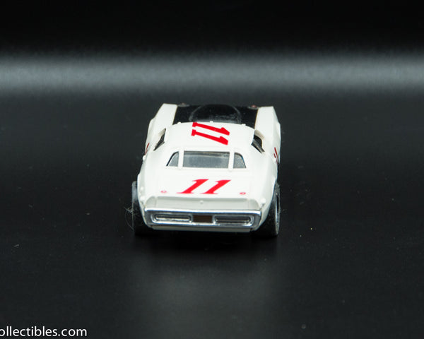 USED A/FX HO White w/ Black # 11 Road Runner Slot Car