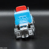 USED Round 2 HO Blue w/ Red Spoiler # 43 Peterbilt Slot Car