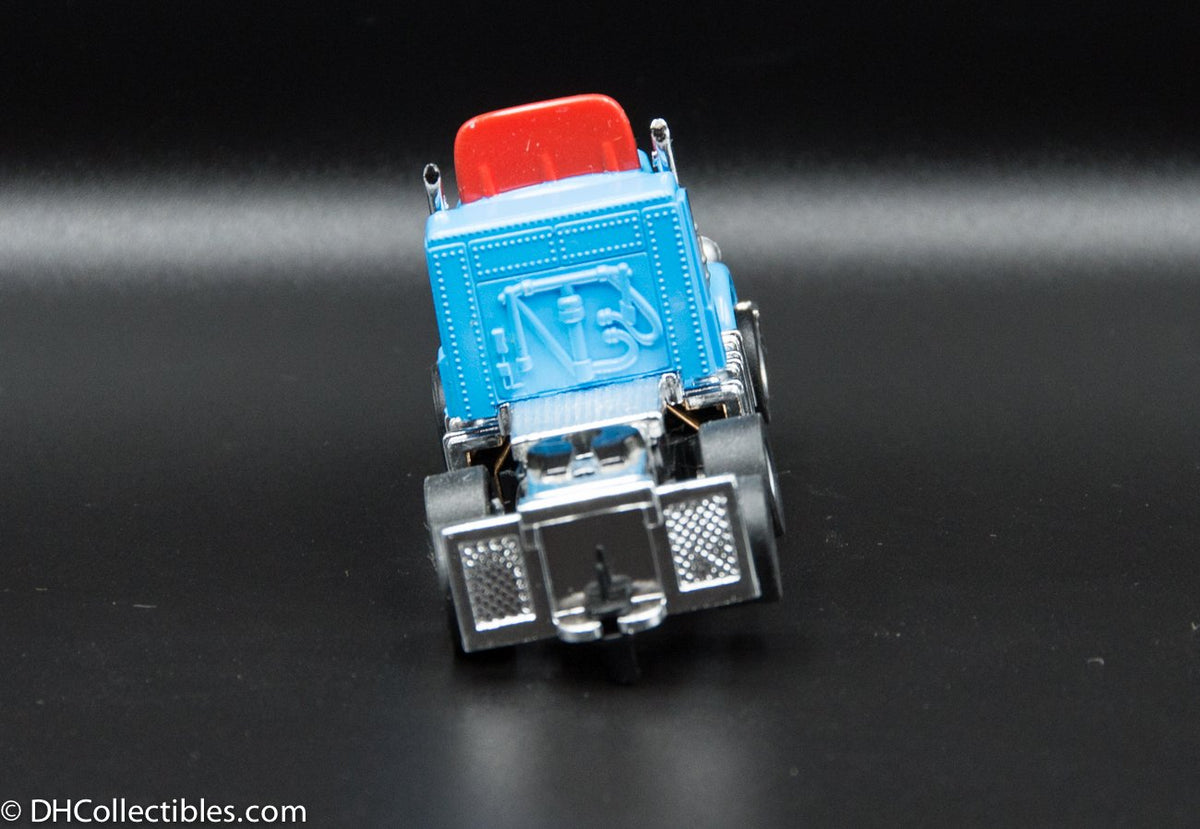 USED Round 2 HO Blue w/ Red Spoiler # 43 Peterbilt Slot Car