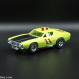 USED A/FX HO Lime w/ Black # 11 Road Runner Slot Car