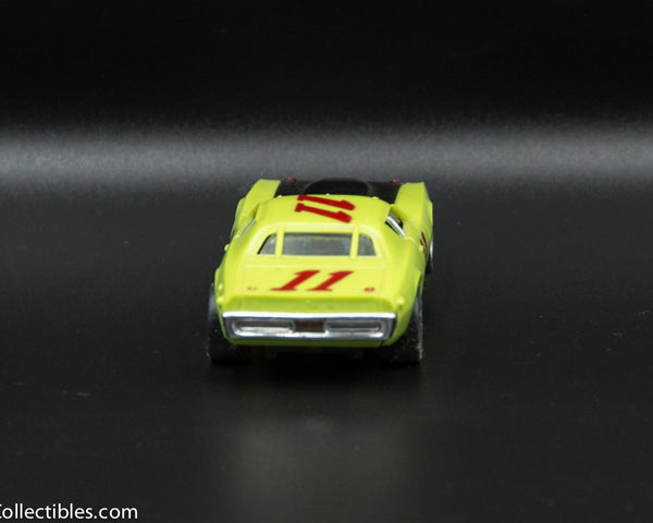 USED A/FX HO Lime w/ Black # 11 Road Runner Slot Car