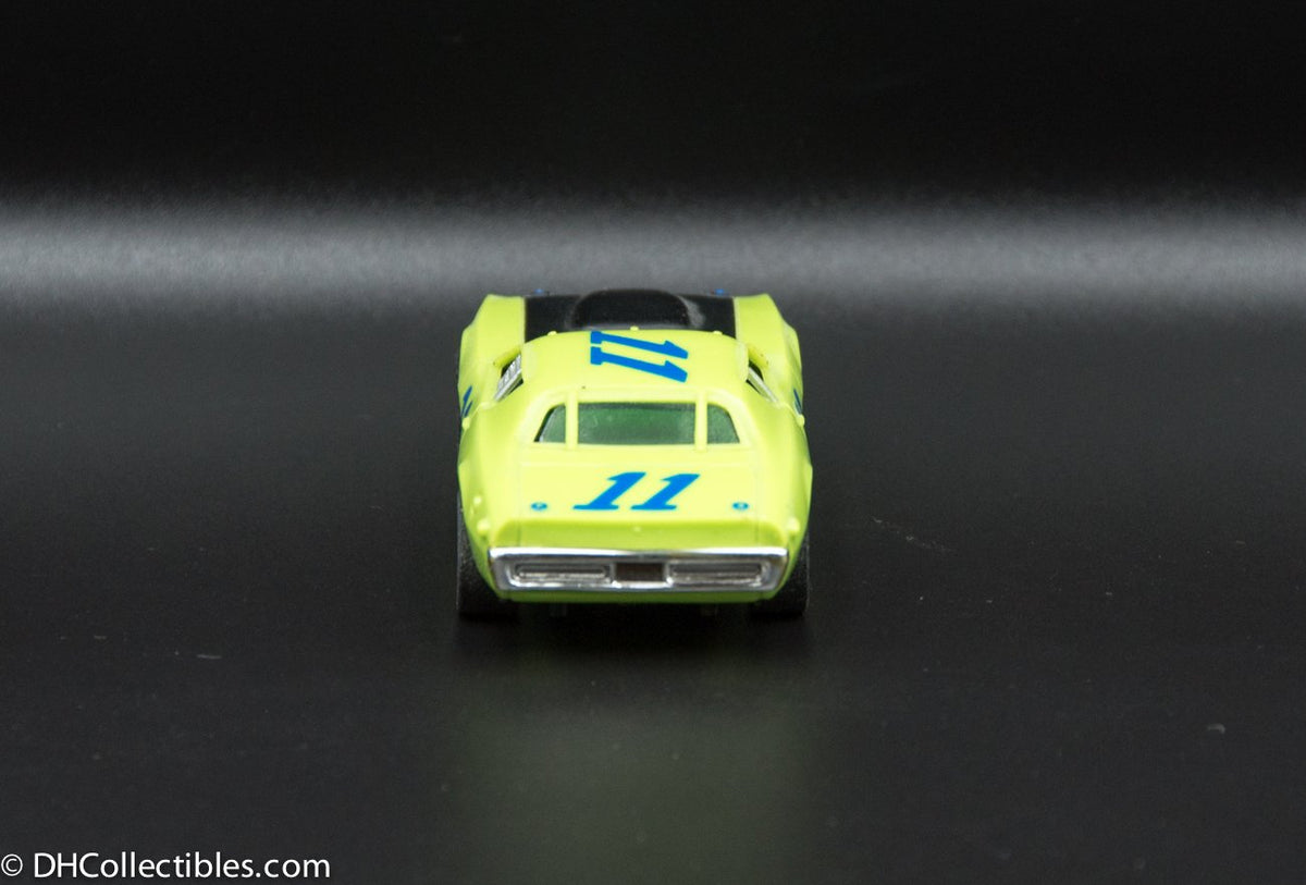 USED A/FX HO Lime w/ Black # 11 Road Runner Slot Car