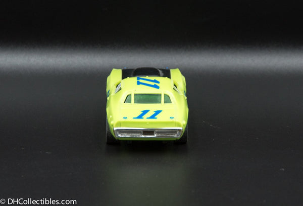 USED A/FX HO Lime w/ Black # 11 Road Runner Slot Car