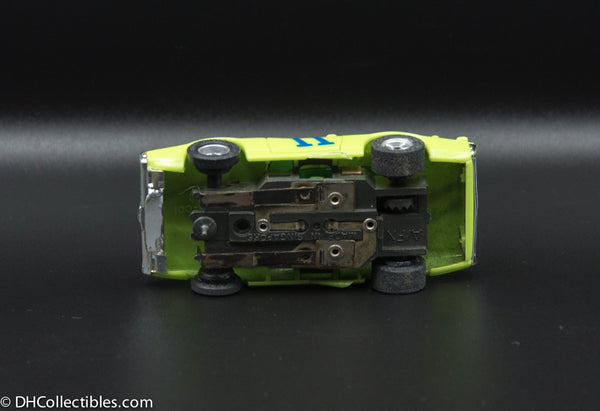 USED A/FX HO Lime w/ Black # 11 Road Runner Slot Car