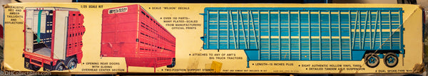 AMT Wilson Livestock Van 1/25 Scale Model Kit