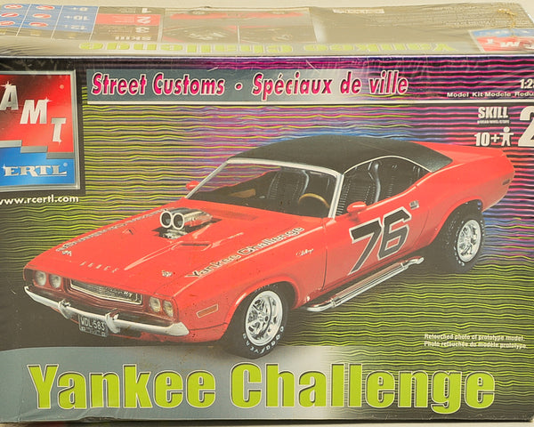2002 AMT ERTL Yankee Challenge Street Customs Plastic Model Kit 1:25 Scale
