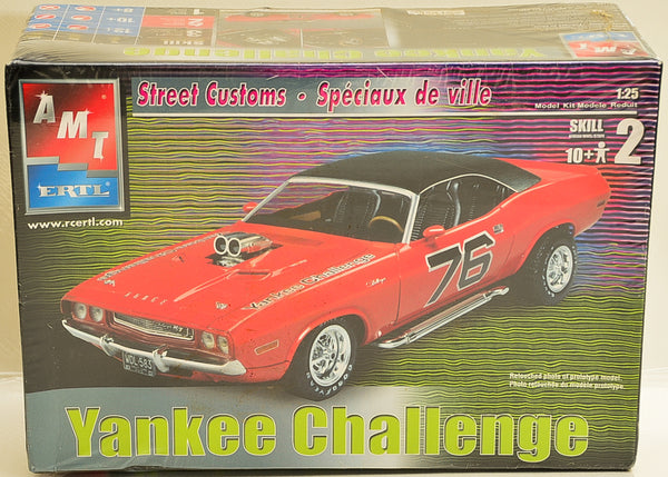 2002 AMT ERTL Yankee Challenge Street Customs Plastic Model Kit 1:25 Scale