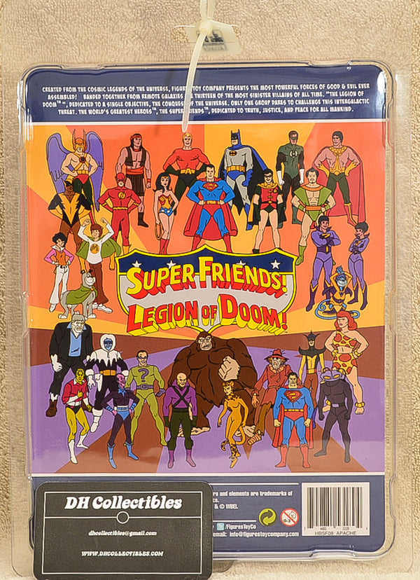 Figures Toy Co Super Friends Apache Chief Retro Mego Series 1 Action Figure