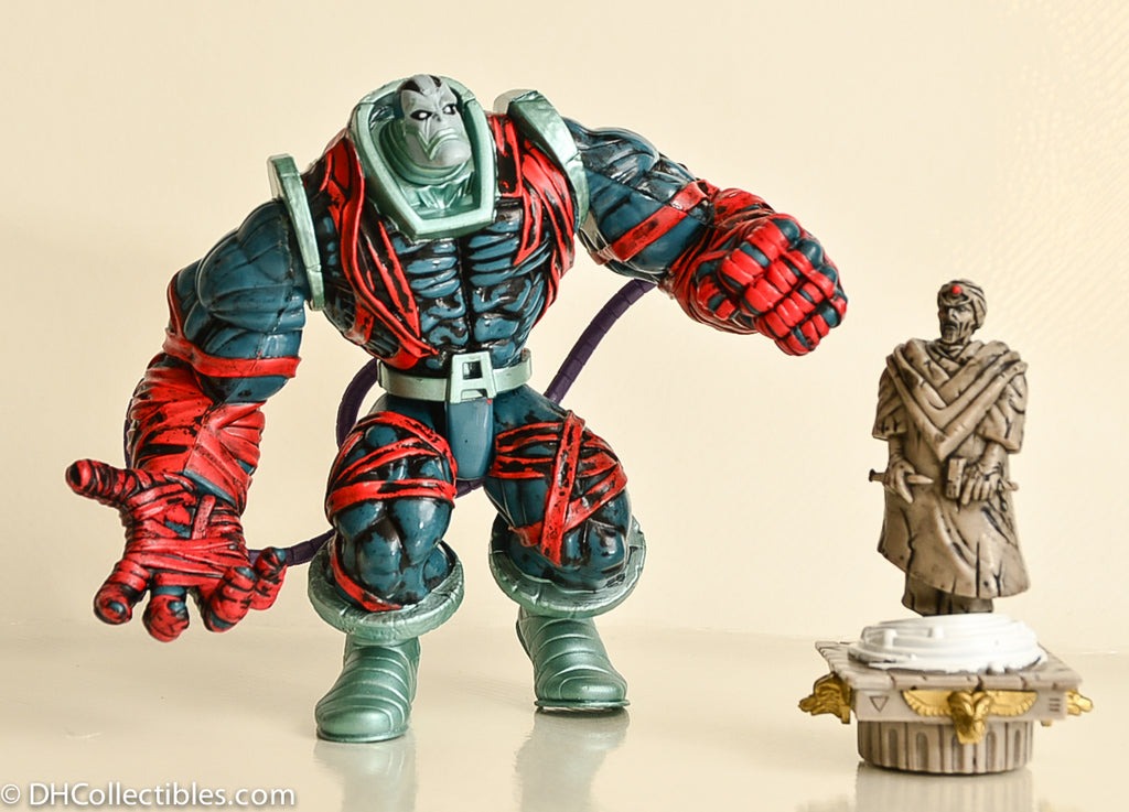 ToyBiz X-Men Onslaught Series Apocalypse Rising With Ozymandias Statue -  Loose