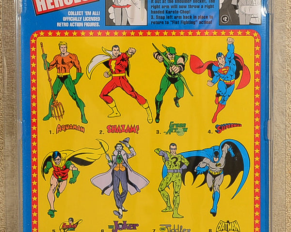 Figures Toy Co - World's Greatest Heroes - Aquaman Super Powers Series 1 Action Figure 8" Mego Retro