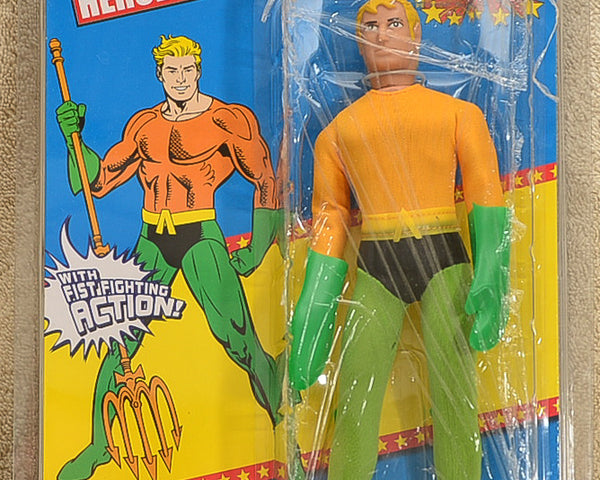 Figures Toy Co - World's Greatest Heroes - Aquaman Super Powers Series 1 Action Figure 8" Mego Retro