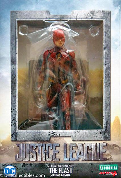 2017 Kotobukiya DC ArtFX Justice League The Flash 1/10 Scale Figure