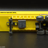 USED Aurora HO Yellow Ryder Semi Trailer Slot Car