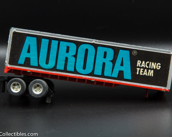 USED Aurora HO Racing Team Semi Trailer Slot Car