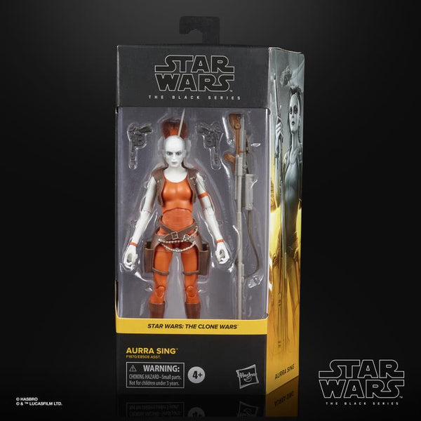 2021 Star Wars: The Black Series Aurra Sing (The Clone Wars) - Action Figure