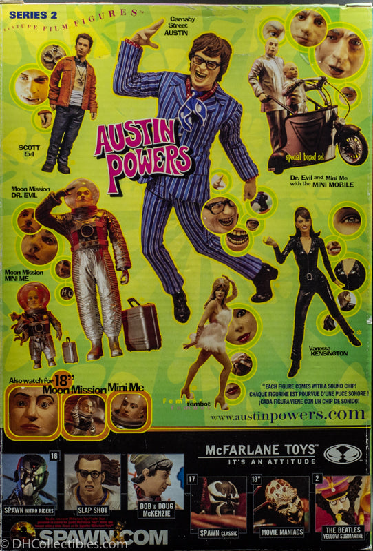 1999 McFarlane Toys Austin Powers Special 9" Edition Dr Evil with Sound - Action Figure