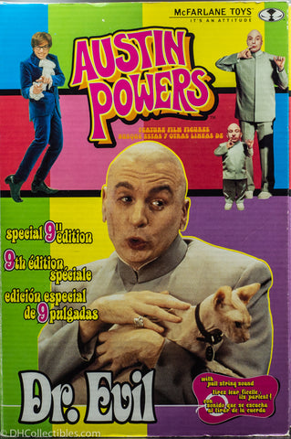 1999 McFarlane Toys Austin Powers Special 9" Edition Dr Evil with Sound - Action Figure